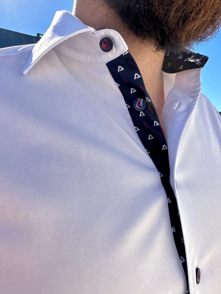 Design geweven logostof Asto