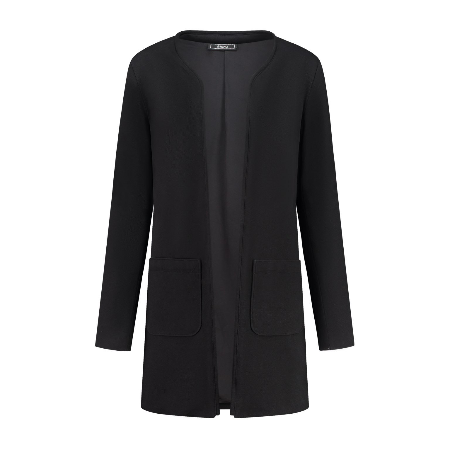 Lang vests open dames