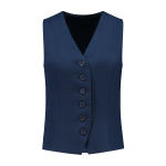 Gilet zes knopen voorzijde dames