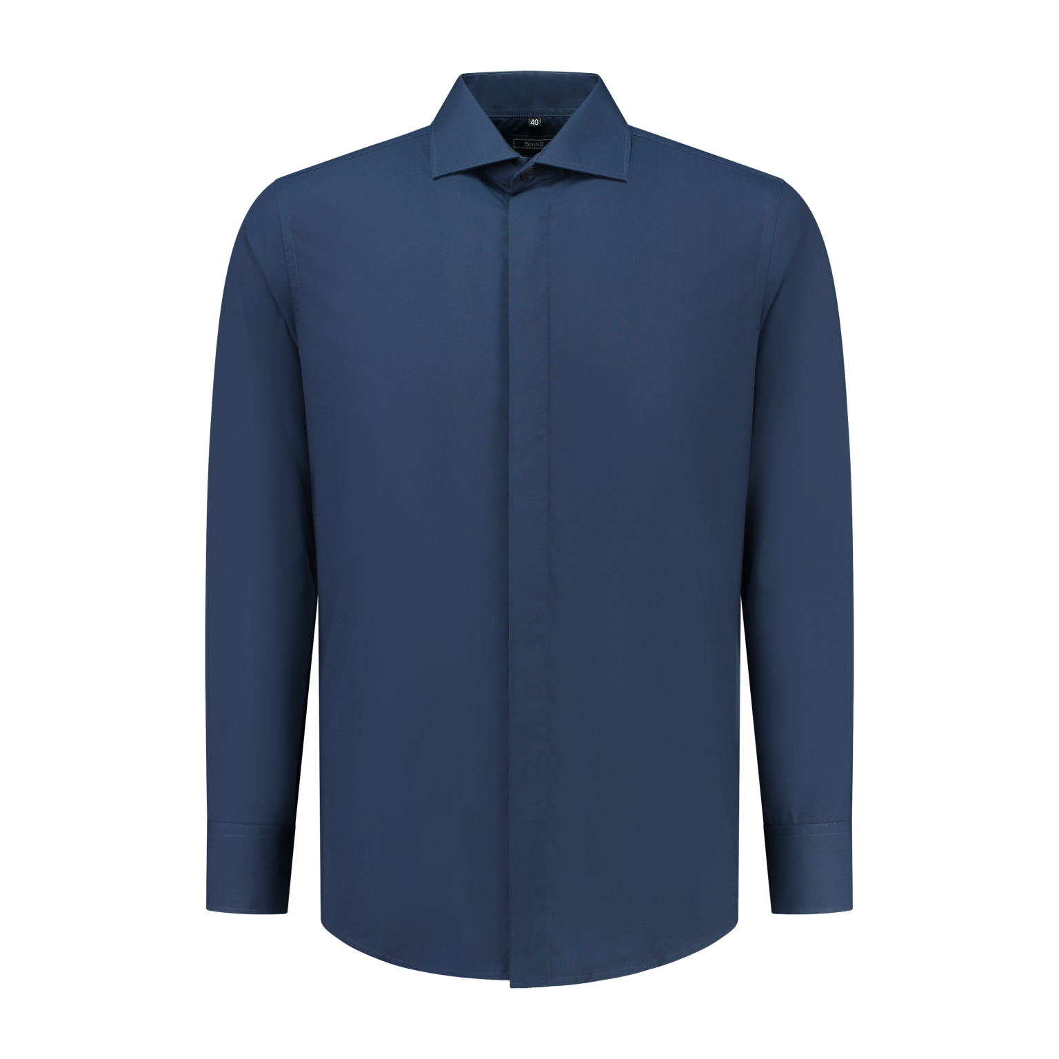 Essential blouse voorzijde heren