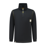 Trui lange mouw met rits voorzijde