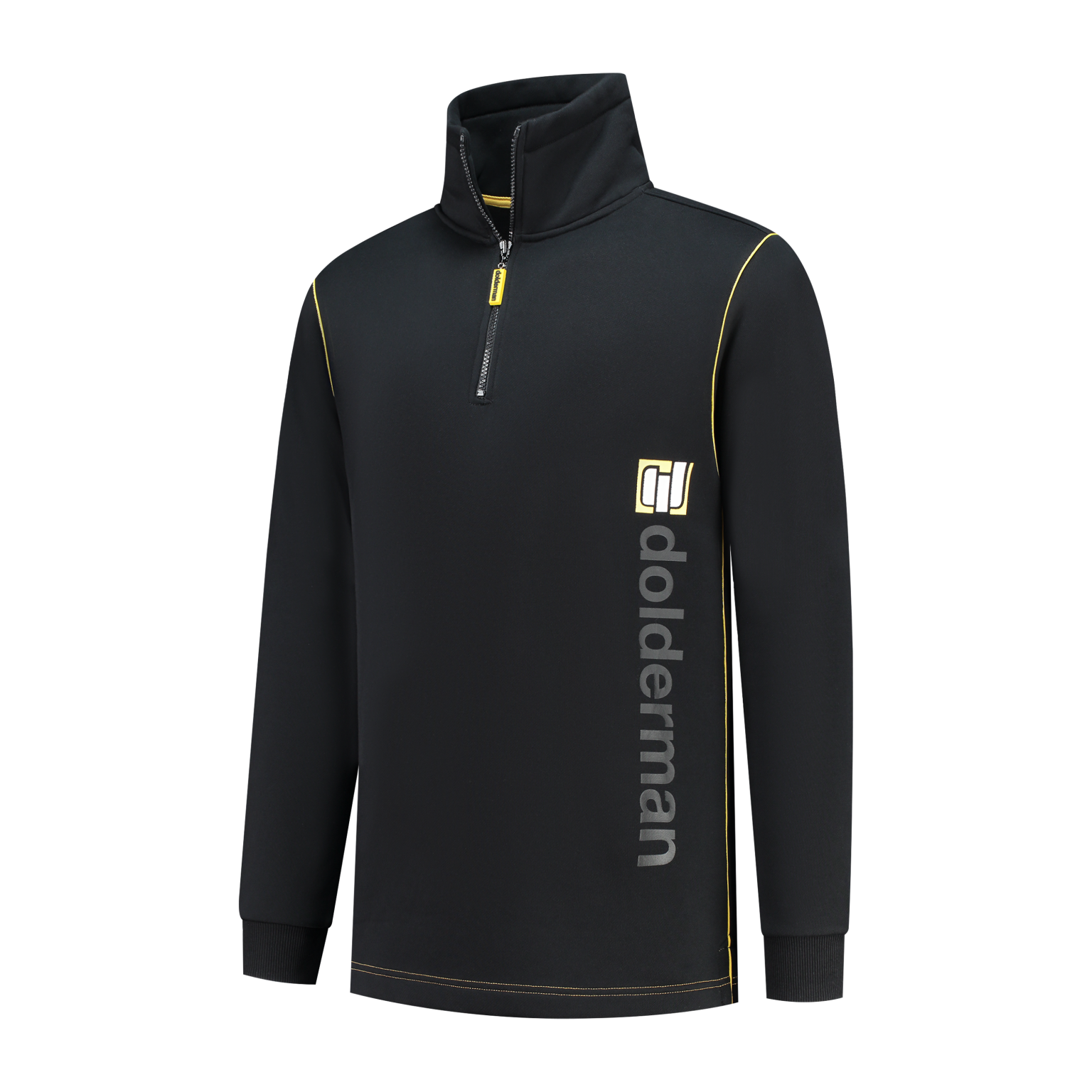 Trui lange mouw met rits zijkant